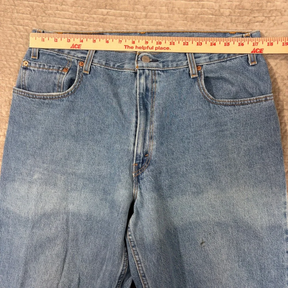 Levi's 560 Loose‎ Fit Jeans Mens W36 L34 Light Wash Denim Casual Streetwear